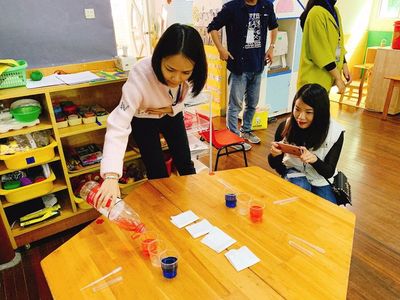 愿你们一直有彩虹色的梦——记厦门第一幼儿园中一班的科学实验课