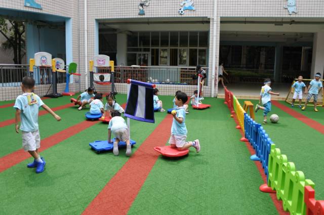 走进厦门市海沧实验幼儿园 幼儿户外运动乐园 | 图说幼教